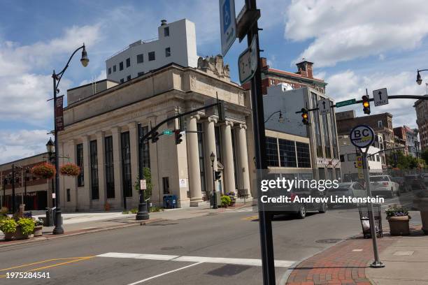 Landscape view of Binghamton, August 19 in Binghamton, New York