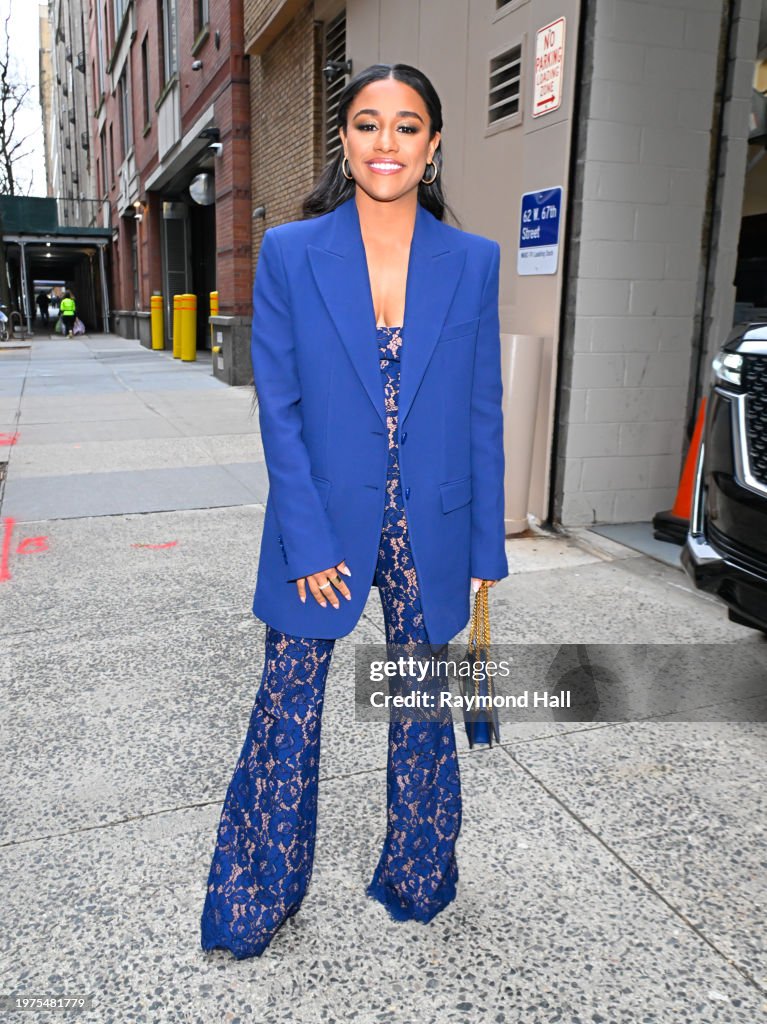 Celebrity Sightings In New York City - January 31, 2024
