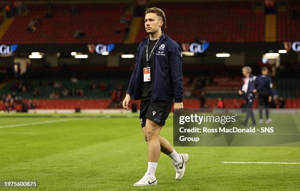 Scotland's Kyle Rowe during a Guinness Six Nations match between ...