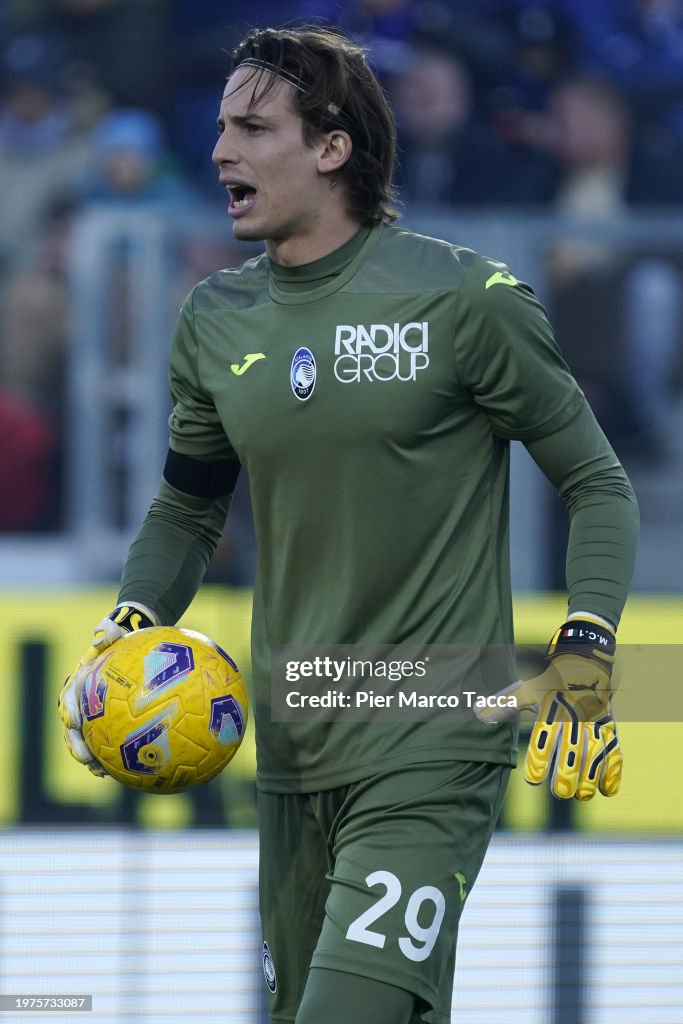 Goalkeeper Of Atalanta BC Marco Carnesecchi In Action During The goalkeeper-of-atalanta-bc-marco-carnesecchi-in-action-during-the