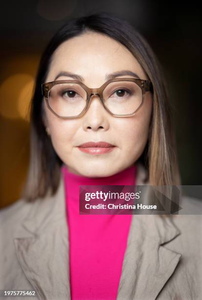 Director/writer Lulu Wang is photographed for Los Angeles Times on January 3, 2024 in West Hollywood, California. PUBLISHED IMAGE. CREDIT MUST READ:...