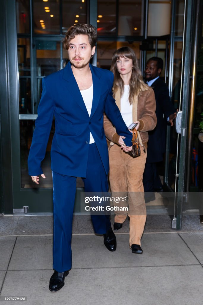 Celebrity Sightings In New York City - January 31, 2024