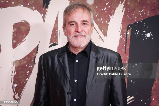 Fernando Guillen Cuervo attends the Madrid premiere of the documentary "Mapa A Pandataria" at CaixaForum on January 31, 2024 in Madrid, Spain.