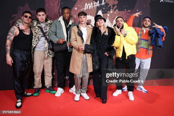 Actress Cayetana Guillén Cuervo attends the Madrid premiere of the documentary "Mapa A Pandataria" at CaixaForum on January 31, 2024 in Madrid, Spain.