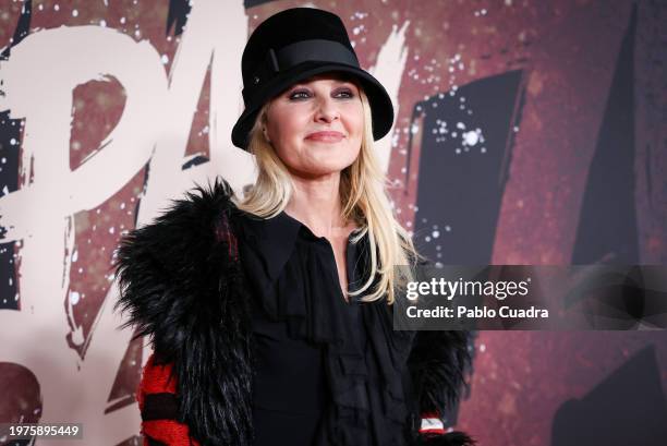 Actress Cayetana Guillén Cuervo attends the Madrid premiere of the documentary "Mapa A Pandataria" at CaixaForum on January 31, 2024 in Madrid, Spain.