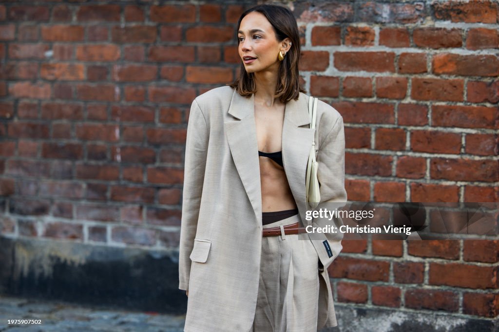 Street Style - Day 3 - Copenhagen Fashion Week AW24