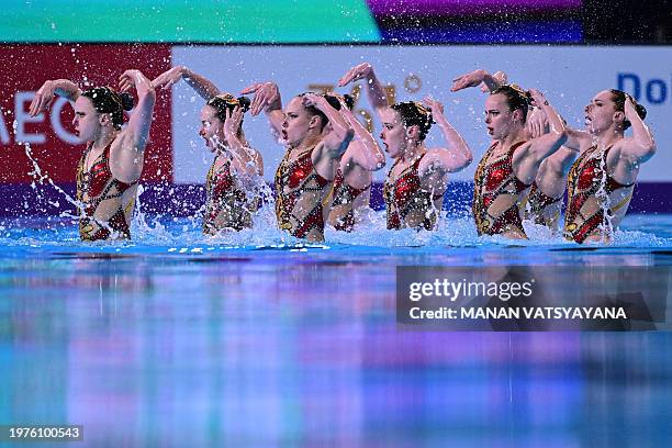 Acrobatic Routines 12,630 Acrobatics Team Stock Photos, High-Res Pictures, and Images ...