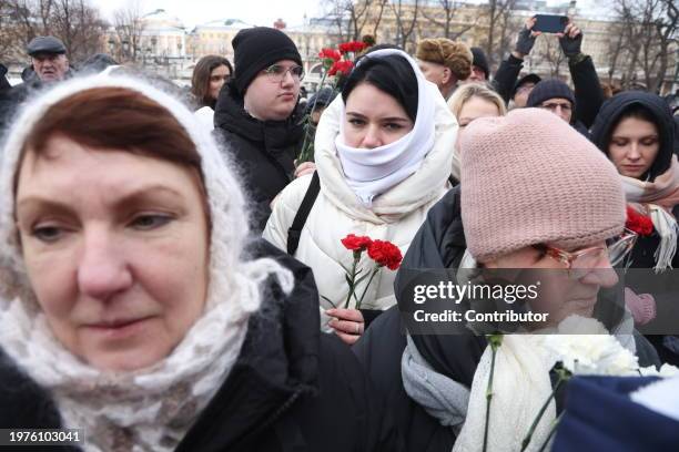 Relatives of servicemen, who recruited to Russian armed forces, involved in a military campaign in Ukraine, comes together with members of the...