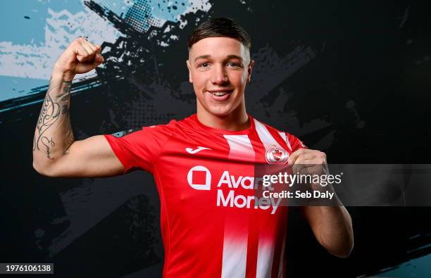 Sligo , Ireland - 2 February 2024; Kailin Barlow during a Sligo Rovers FC squad portraits session at The Showgrounds in Sligo.