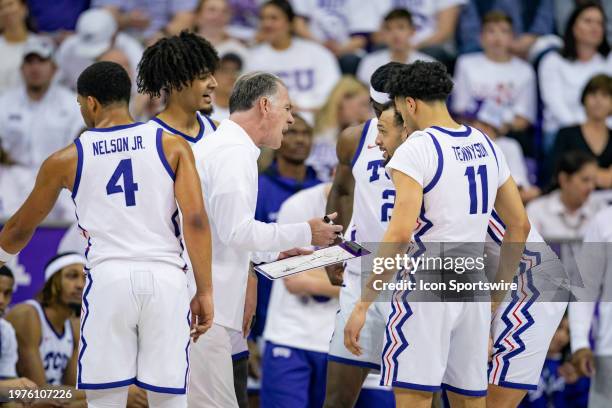 COLLEGE BASKETBALL: FEB 03 Texas at TCU, Fotografía de noticias