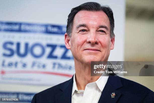 Former Rep. Tom Suozzi, Democratic candidate for New York's 3rd Congressional District, attends the "Women For Suozzi Rally," in Port Washington,...
