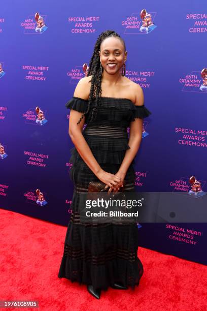 Kierra Sheard at The Recording Academy's Special Merit Awards held at the Wilshire Ebell Theater on February 3, 2024 in Los Angeles, California.