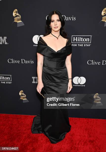 Lana Del Rey at the Pre-GRAMMY Gala held at The Beverly Hilton on February 3, 2024 in Los Angeles, California.