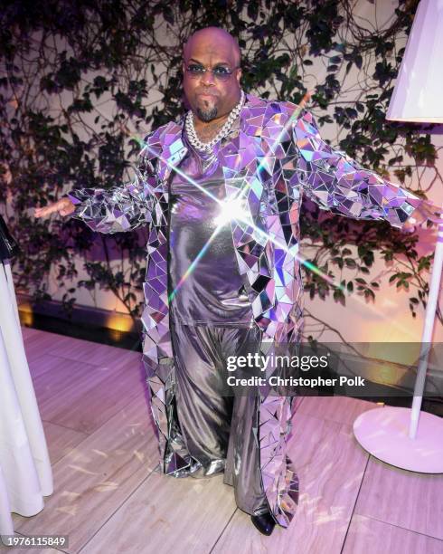 CeeLo Green at the Primary Wave x Billboard Grammy Party held at Waldorf Astoria Beverly Hills on February 3, 2024 in Beverly Hills, California.