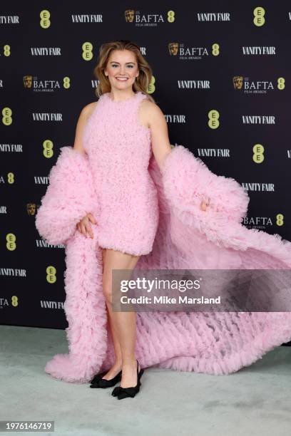 Alicia Agneson attends the Vanity Fair EE BAFTA Rising Star Party at Pavyllon London on January 31, 2024 in London, England.