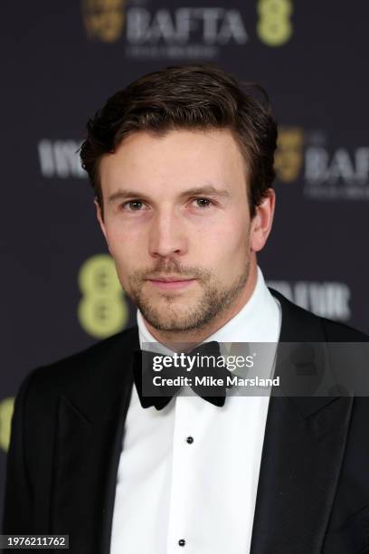 Leo Suter attends the Vanity Fair EE BAFTA Rising Star Party at Pavyllon London on January 31, 2024 in London, England.
