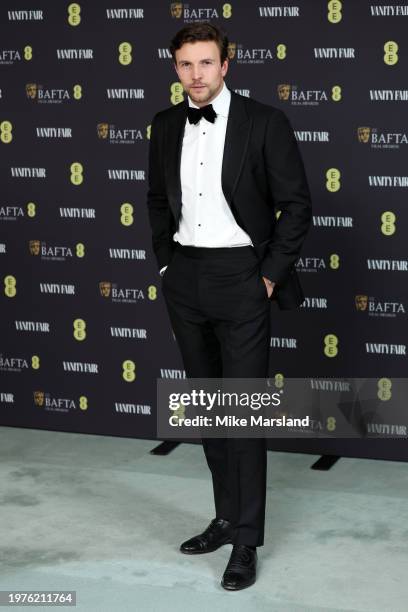 Leo Suter attends the Vanity Fair EE BAFTA Rising Star Party at Pavyllon London on January 31, 2024 in London, England.