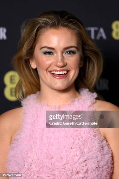 Alicia Agneson attends the Vanity Fair EE BAFTA Rising Star Party at Pavyllon London on January 31, 2024 in London, England.