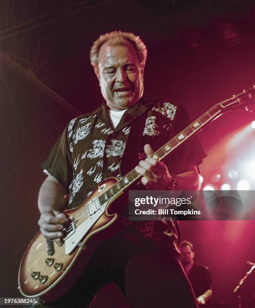 Mick Jones, lead guitarist of the rock band Foreigner on September 23rd, 2000 in New Orleans.