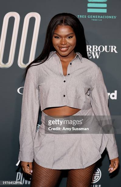 Scar Lip attends the 2024 Billboard Power 100 Event at NeueHouse Hollywood on January 31, 2024 in Hollywood, California.