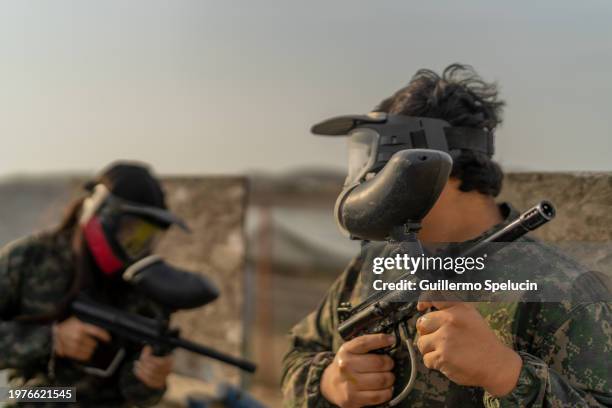 Paintball Splash Photos and Premium High Res Pictures - Getty Images