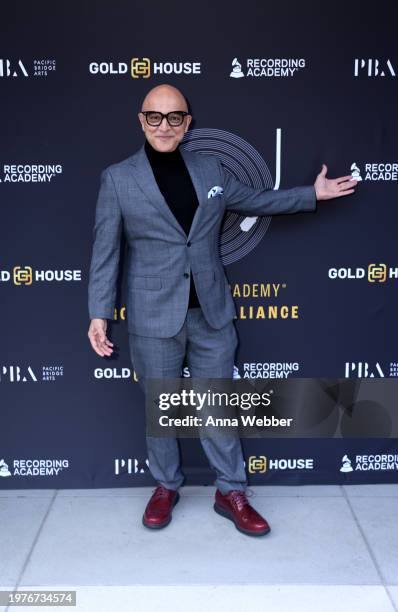 Grammy Nominee Omar Akram arrives to 66th GRAMMY Awards - The Inaugural Gold Music Alliance GRAMMY Week Reception on January 31, 2024 in Los Angeles,...