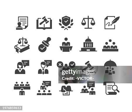 Court Icons - Classic Series Court Icons - Classic Series