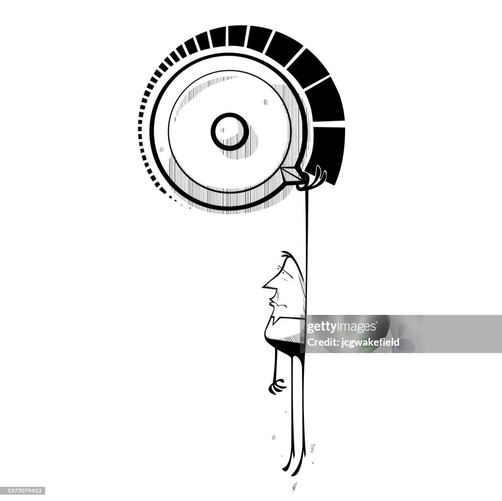 Comically Large Dial Giant Dial High-Res Vector Graphic - Getty Images