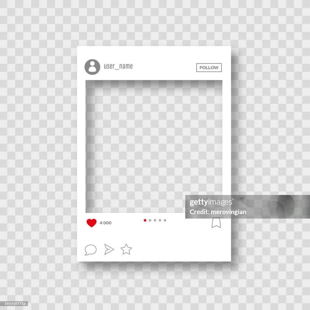 Posting Frame Design Photo Frame For Social Media Designs Post Template Framework Insert ...