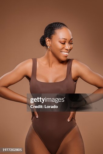 Beauté féminine noire et femme positive au corps Beauté féminine noire et femme positive au corps
