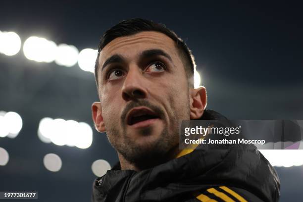 Mattia Perin of Juventus reacts as he makes his way to the bench prior to kick off in the Serie A TIM match between Juventus and Empoli FC - Serie A...