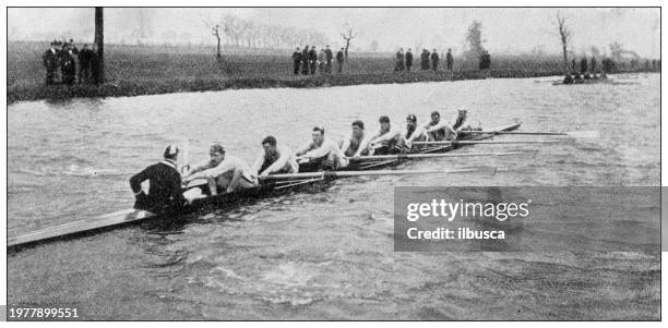 1871 Rowing Machine 1,773 Rowing History Place Stock Photos, High-Res Pictures, and Images ...