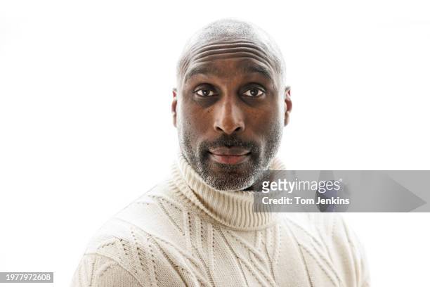 Sol Campbell, the ex-footballer, poses for a portrait at his home on January 23rd 2023 in London