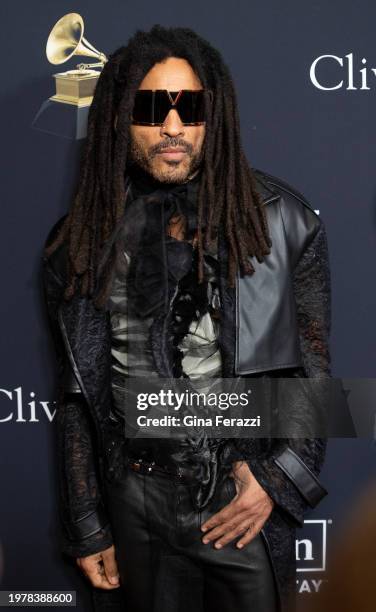 Lenny Kravitz attends the 66th Grammy Awards Pre-Grammy Gala at the Beverly Hilton on February 3, 2024 in Beverly Hills, California.