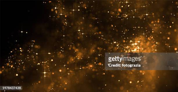 golden particles background - blank gold medal stock pictures, royalty-free photos & images