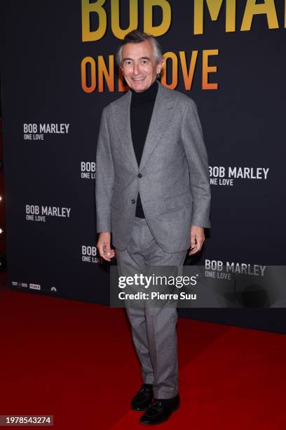 Philippe Douste-Blazy attends the "Bob Marley : One Love" premiere at The Grand Rex on February 01, 2024 in Paris, France.