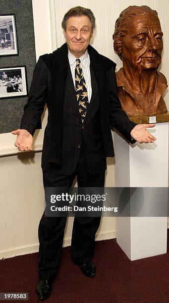 Director Joe Bologna arrives at the opening night of the play "An Evening With Golda Meir" at The Canon Theatre on May 6, 2003 in Beverly Hills,...