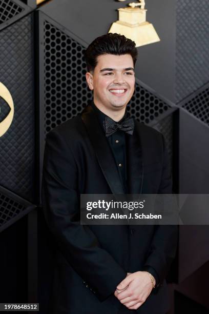 Los Angeles, CA Christopher Moretti arrives on the Red Carpet at the Crypto.com Arena in Los Angeles, CA, Sunday, Feb. 4, 2024.