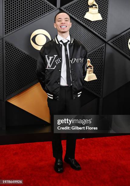 Lil Mosey at the 66th Annual GRAMMY Awards held at Crypto.com Arena on February 4, 2024 in Los Angeles, California.