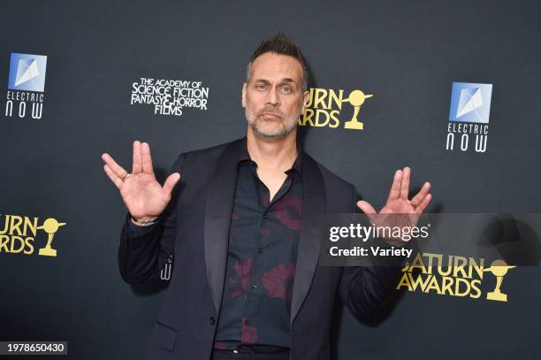 Todd Stashwick at the 51st Annual Saturn Awards held at the Los Angeles Marriott Burbank Airport on February 4, 2024 in Burbank, California.