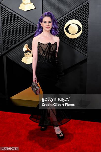 Kelly Osbourne at the 66th Annual GRAMMY Awards held at Crypto.com Arena on February 4, 2024 in Los Angeles, California.