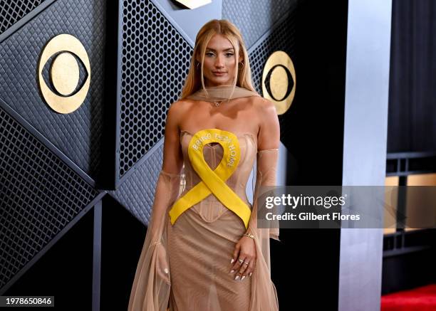 Montana Tucker at the 66th Annual GRAMMY Awards held at Crypto.com Arena on February 4, 2024 in Los Angeles, California.