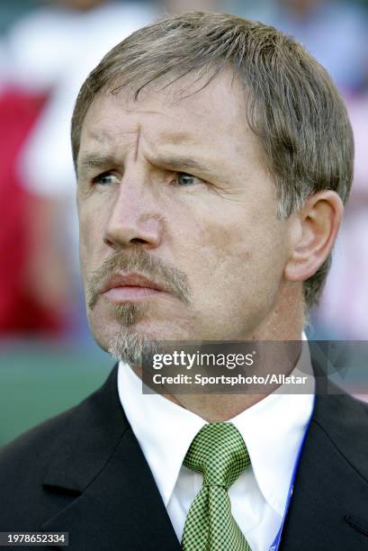 Stuart Baxter, Manager of South Africa portrait before the Concacaf Gold Cup match between South Africa and Mexico at Home Depot Center on July 8,...