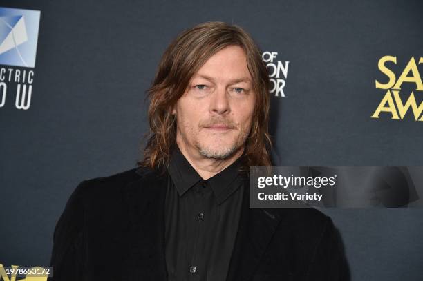 Norman Reedus at the 51st Annual Saturn Awards held at the Los Angeles Marriott Burbank Airport on February 4, 2024 in Burbank, California.