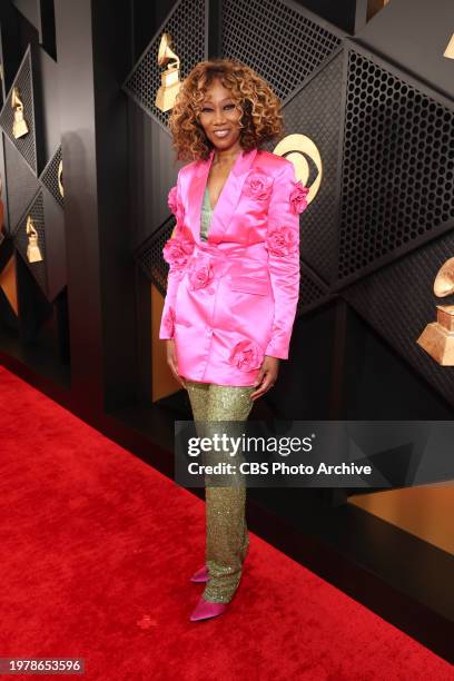 Yolanda Adams arrives at The 66th Annual Grammy Awards, airing live from Crypto.com Arena in Los Angeles, California, Sunday, Feb. 4 on the CBS...