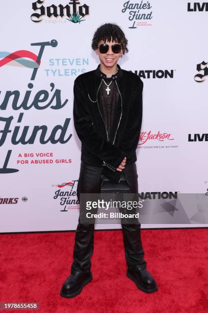 Iann Dior at the 5th Jam for Janie GRAMMY Awards Viewing Party held at the Hollywood Palladium on February 4, 2024 in Los Angeles, California.