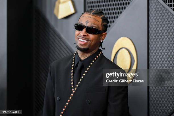 Savage at the 66th Annual GRAMMY Awards held at Crypto.com Arena on February 4, 2024 in Los Angeles, California.