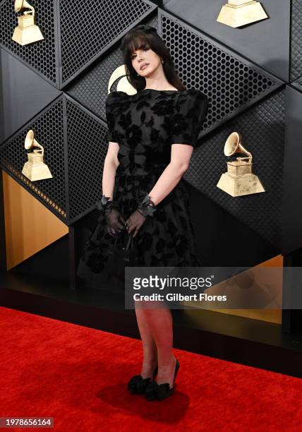 Lana Del Rey at the 66th Annual GRAMMY Awards held at Crypto.com Arena on February 4, 2024 in Los Angeles, California.