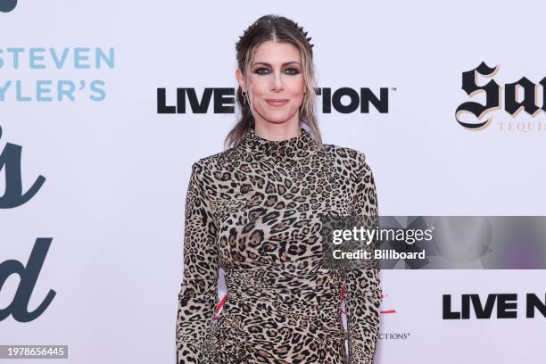 Kelly Rizzo at the 5th Jam for Janie GRAMMY Awards Viewing Party held at the Hollywood Palladium on February 4, 2024 in Los Angeles, California.