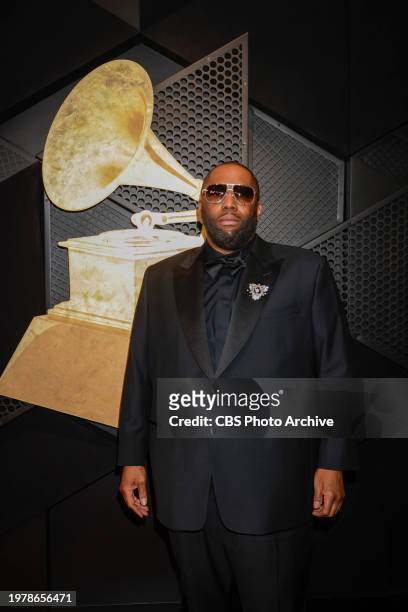 Killer Mike arrives at The 66th Annual Grammy Awards, airing live from Crypto.com Arena in Los Angeles, California, Sunday, Feb. 4 on the CBS...